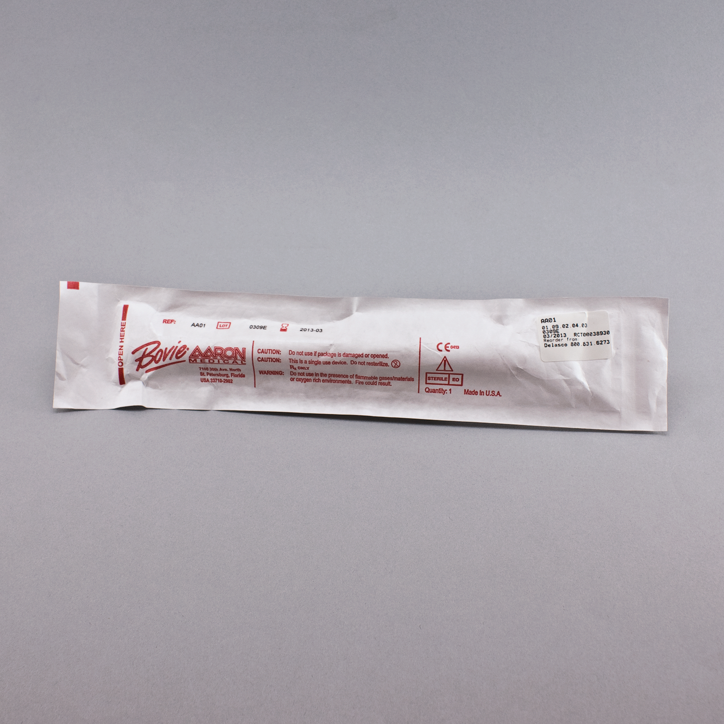 Bovie AA01 Disposable Cautery, Fine Tip