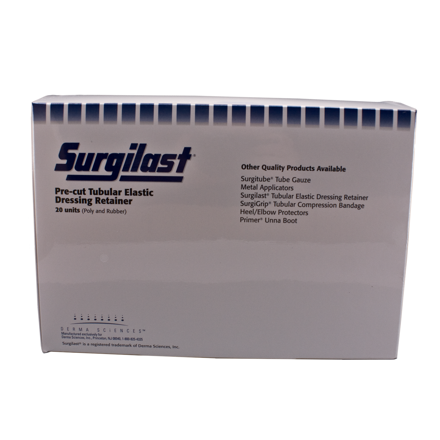 Derma Sciences GL-600 Surgilast Pre-Cut Head Dressing Retainer