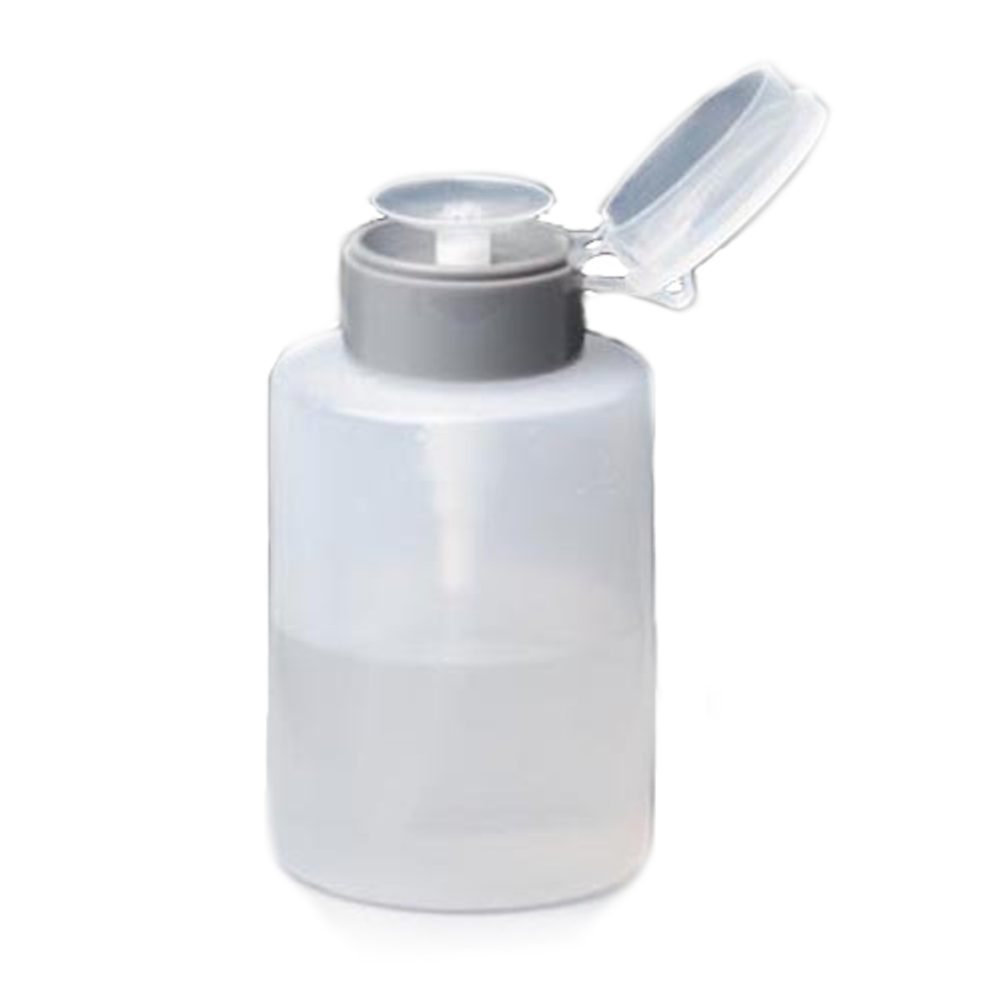 Clear Plastic Pump Dispenser, Unlabeled, 9 oz, Each