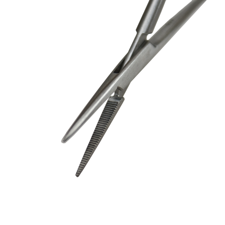 Delasco H-123 Micro-mosquito Hemostat, 4 3/4", Straight, Fine