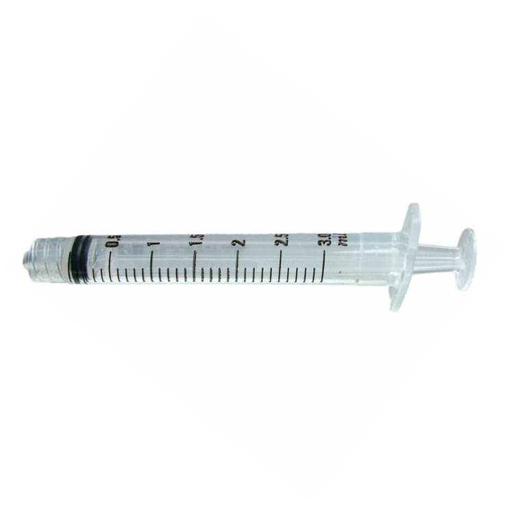 Exel 26200 3 ml Polypropylene Luer Lock Low Dead Space Syringe
