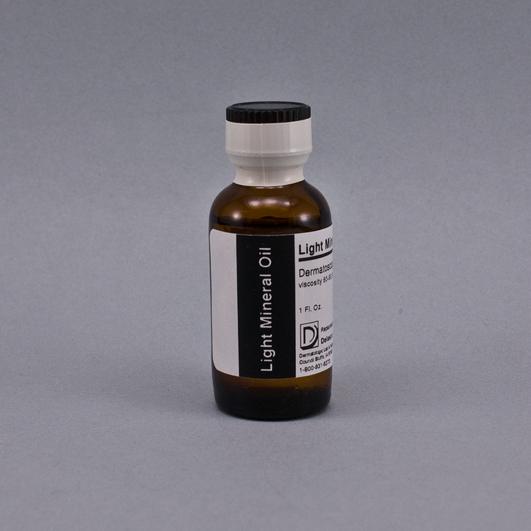 Delasco 910H Dermatoscopy Oil with dropper, 1 oz