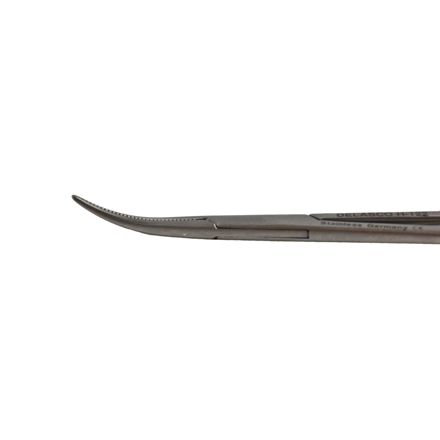 Delasco H-122 Micro-mosquito Hemostat, 4 3/4", Curved, Fine