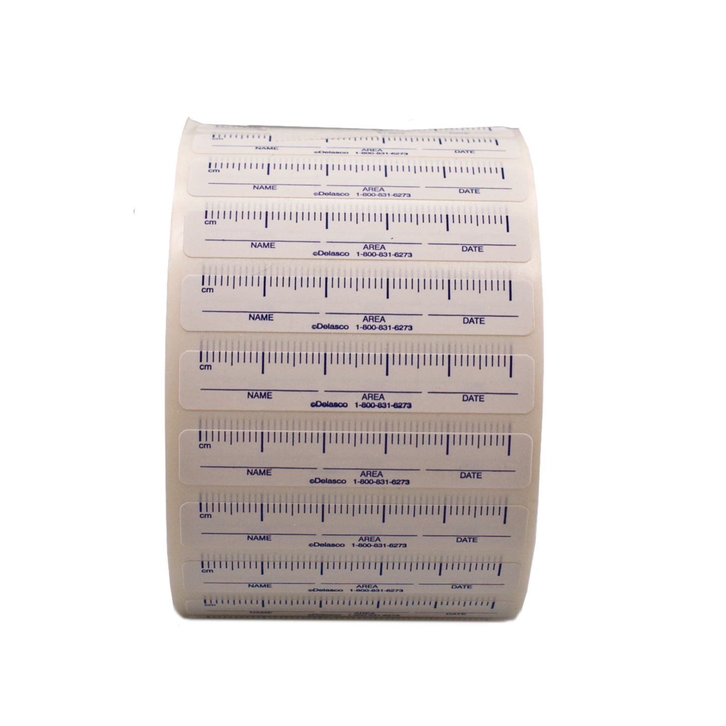 Delasco LP/BLU Photo Measuring Labels blue