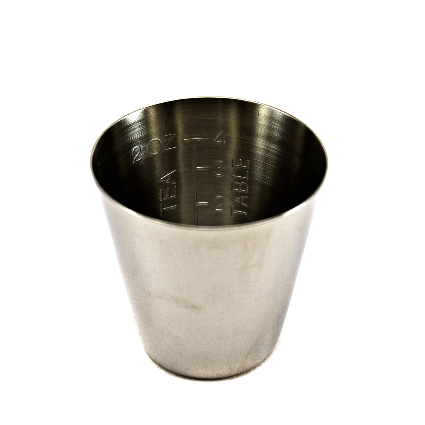 Stainless Steel Medicine Cup, 2 oz