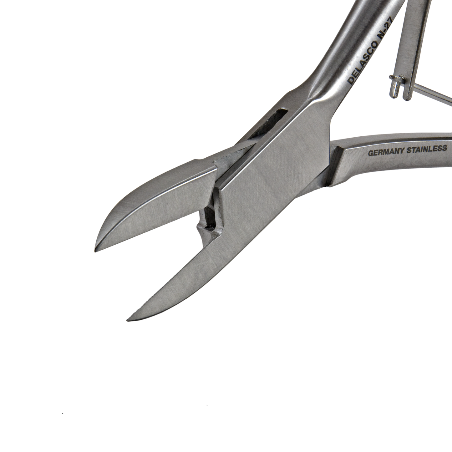 Nail Nipper 6", Straight Jaws, Double Spring, Stainless Steel