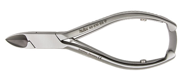 Miltex Nail Nipper 5.5 in Concave Double Spring