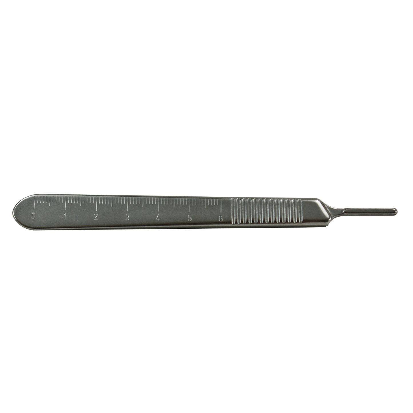 Knife Handle 4.75", No. 3, fits surgical blade #'s 10 thru 15C, w/mm and cm Graduations, by Miltex