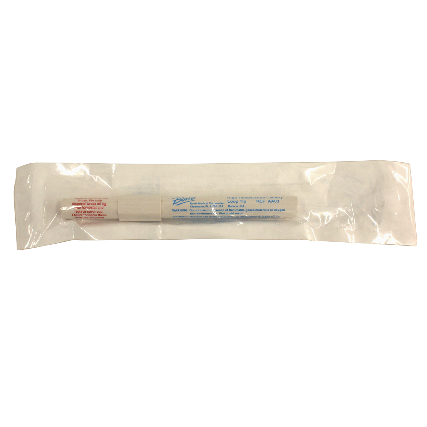 Bovie AA03 Disposable Cautery, Loop Tip