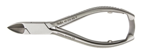 Miltex Nail Nipper 5.5 in, Straight Jaws, Double Spring, Stainless Steel