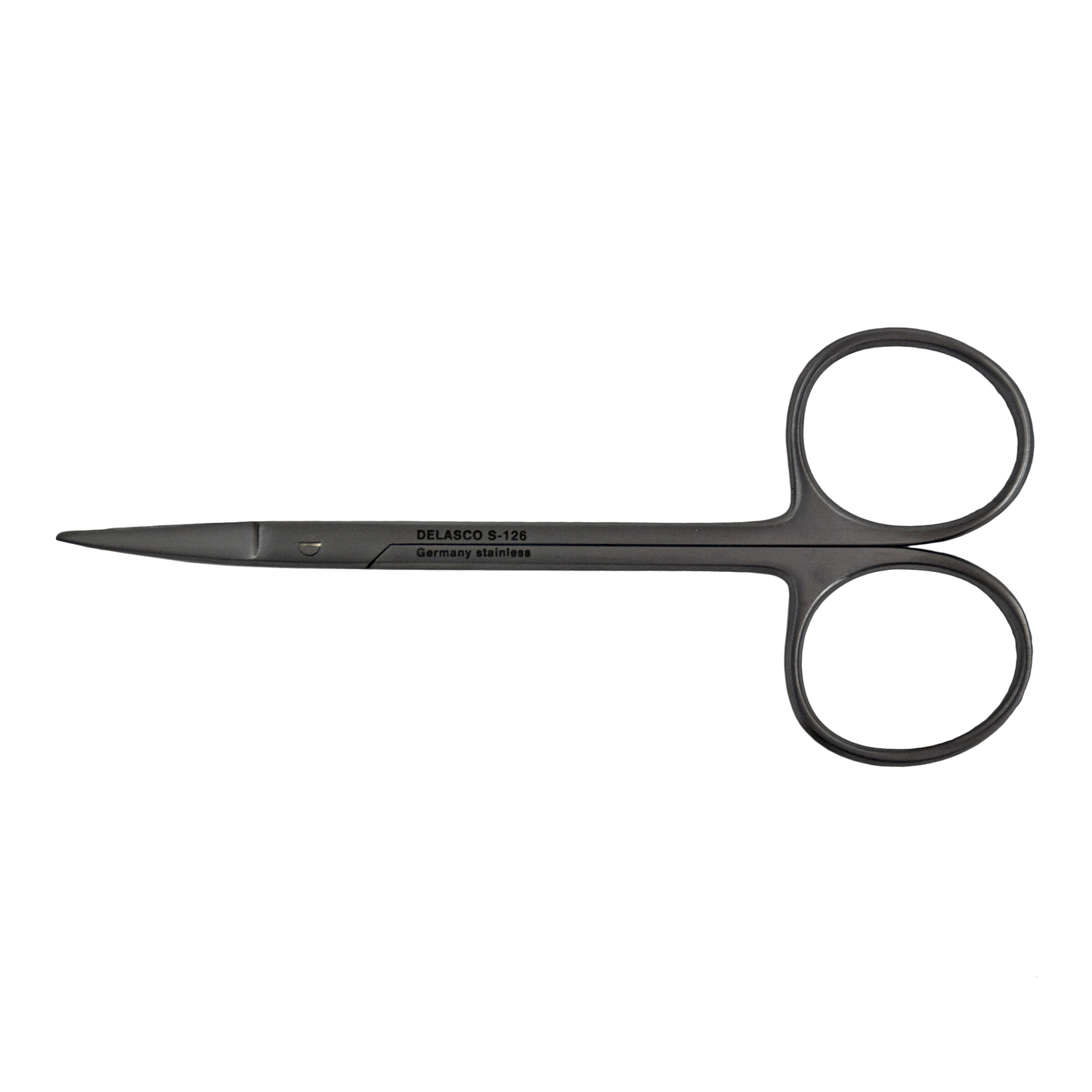 Delasco S-126 Iris Scissors 4.5 in Curved 20mm Sharp/Blunt