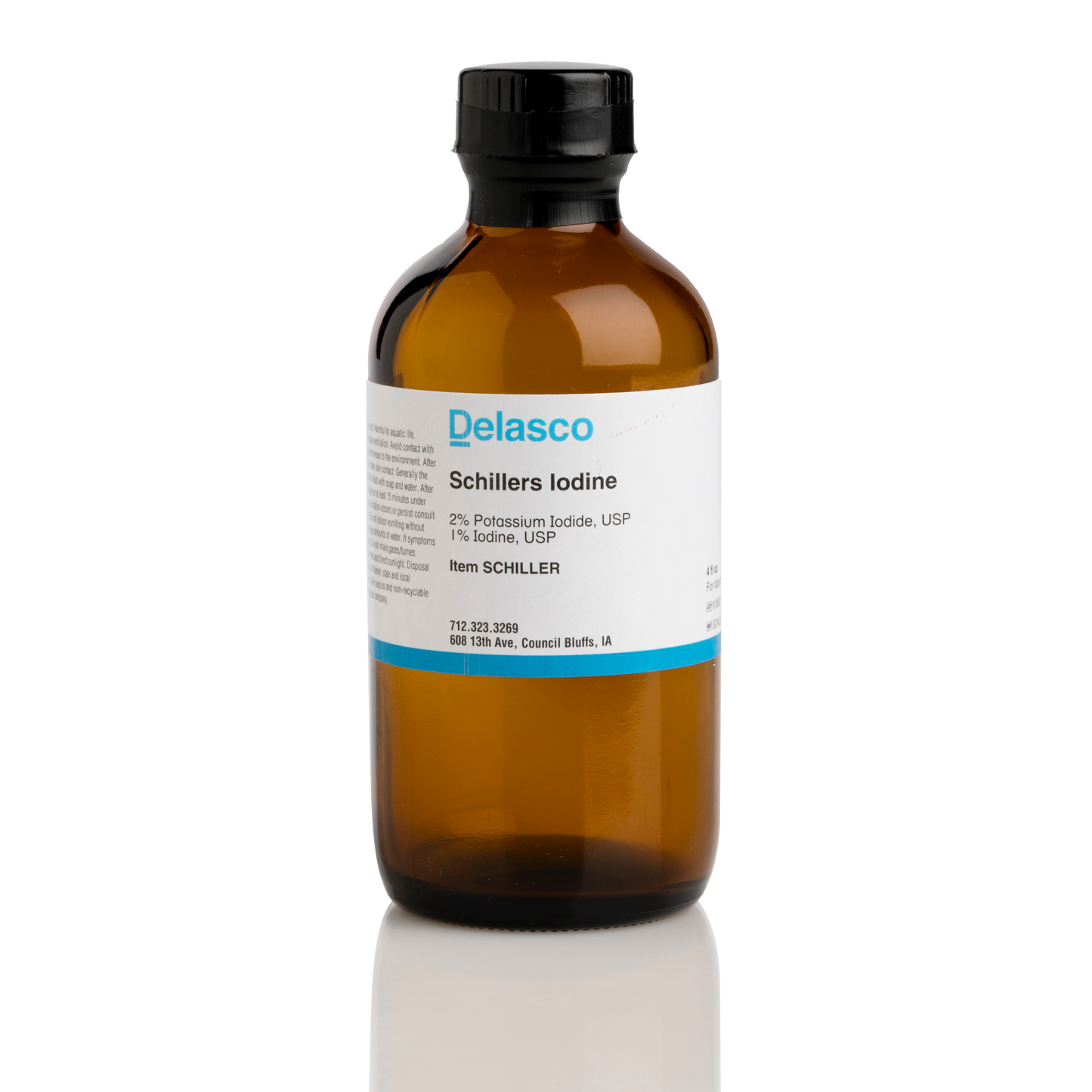 Delasco SCHILLER Schiller's Iodine Solution, 4 oz