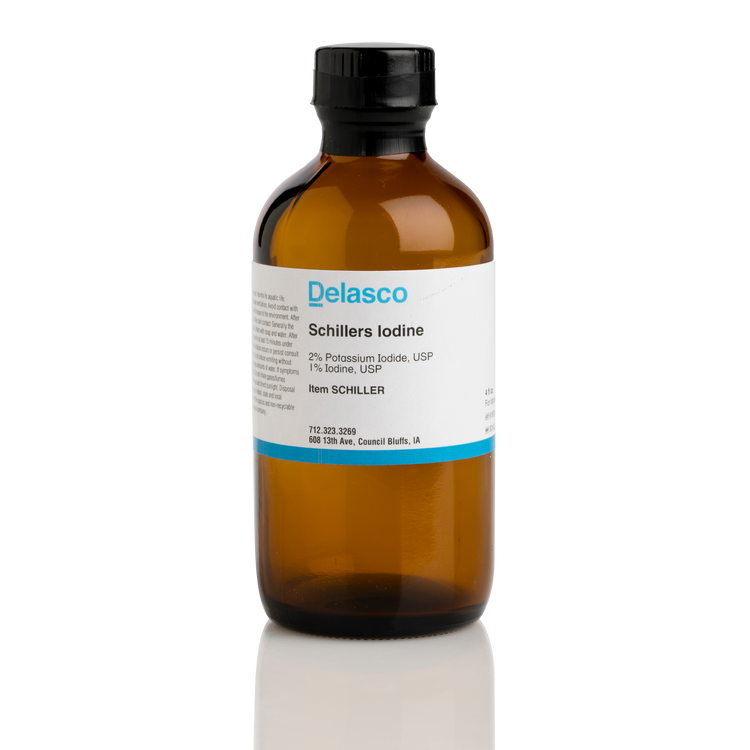 Delasco SCHILLER Schiller's Iodine Solution, 4 oz