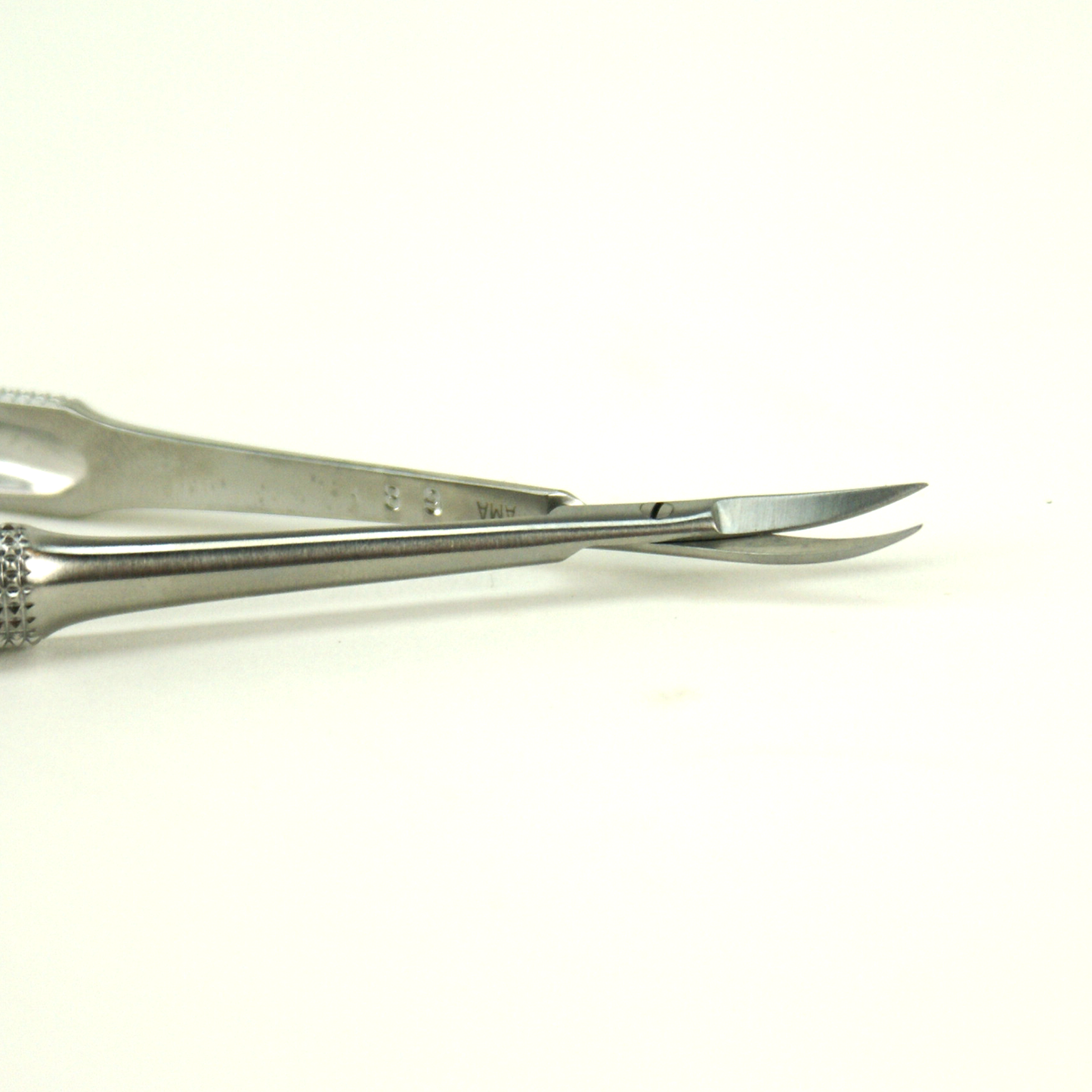 Delasco MS-145C Micro Scissors 6 in Curved 12mm Long Jaw