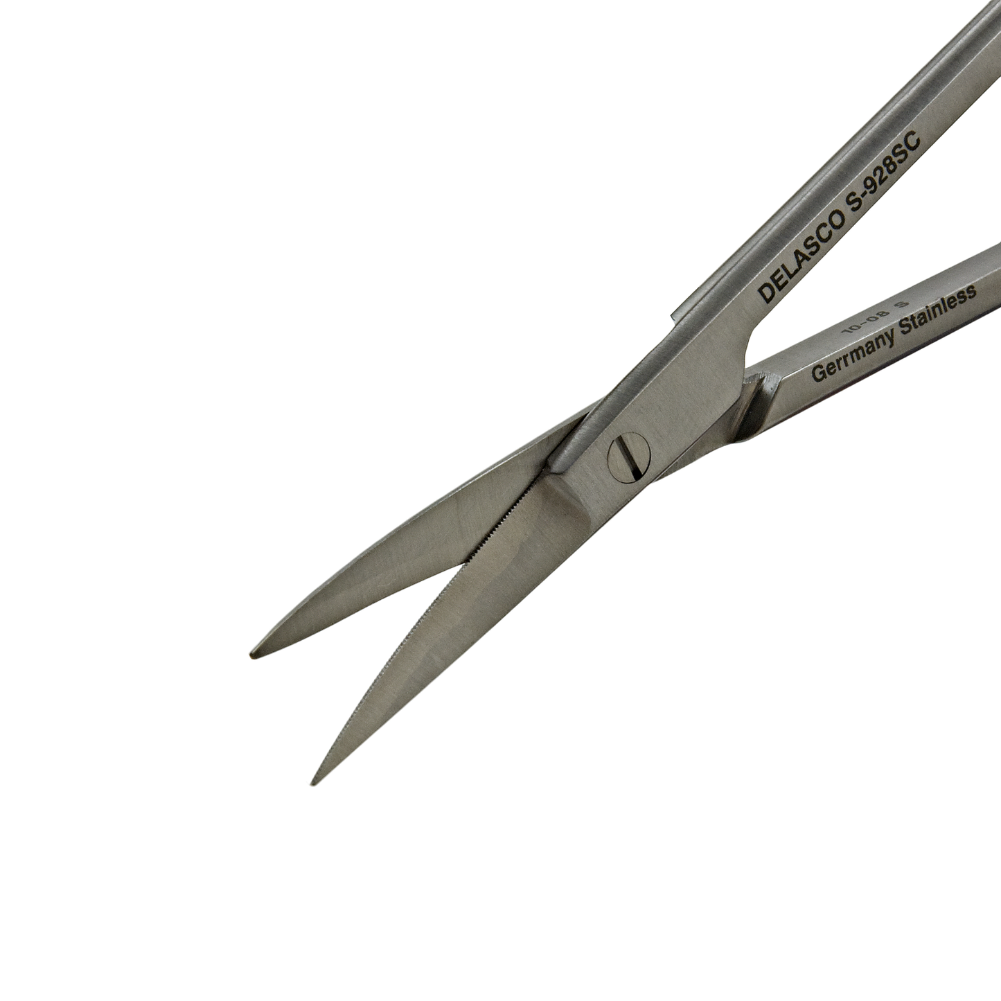 Delasco S-928SC Iris Scissors 4.5 in Curved 25mm Sharp/Sharp SuperCut Tungsten Carbide
