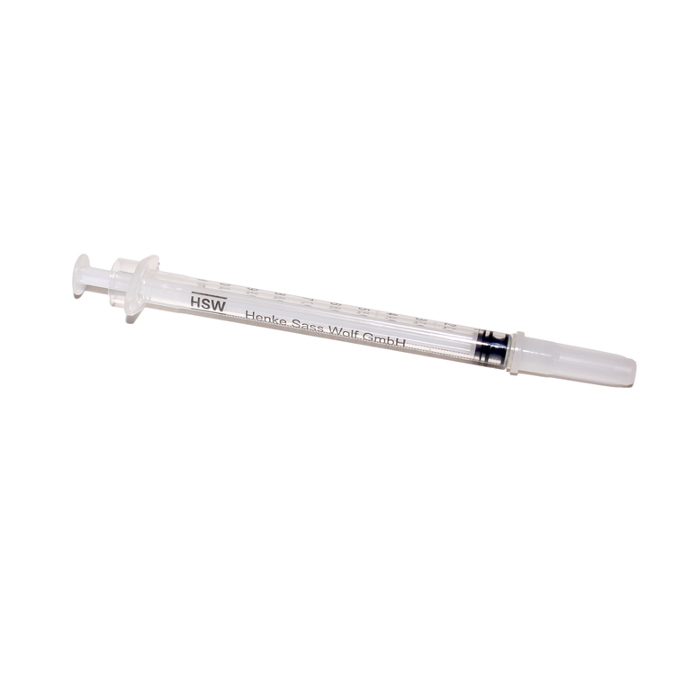 HSW 8300019875 Soft-Ject 1 ml 30 G x 1/2 in. Syringe with Needle