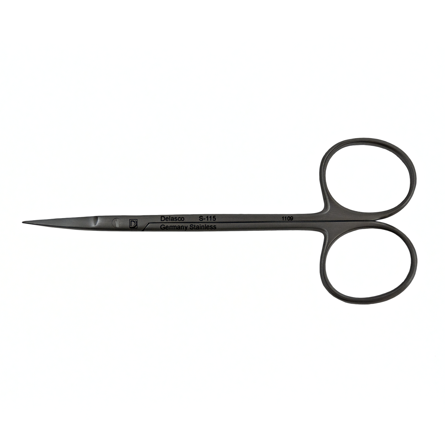 Delasco S-115 Iris Scissors 4 in Straight 20mm Sharp/Sharp