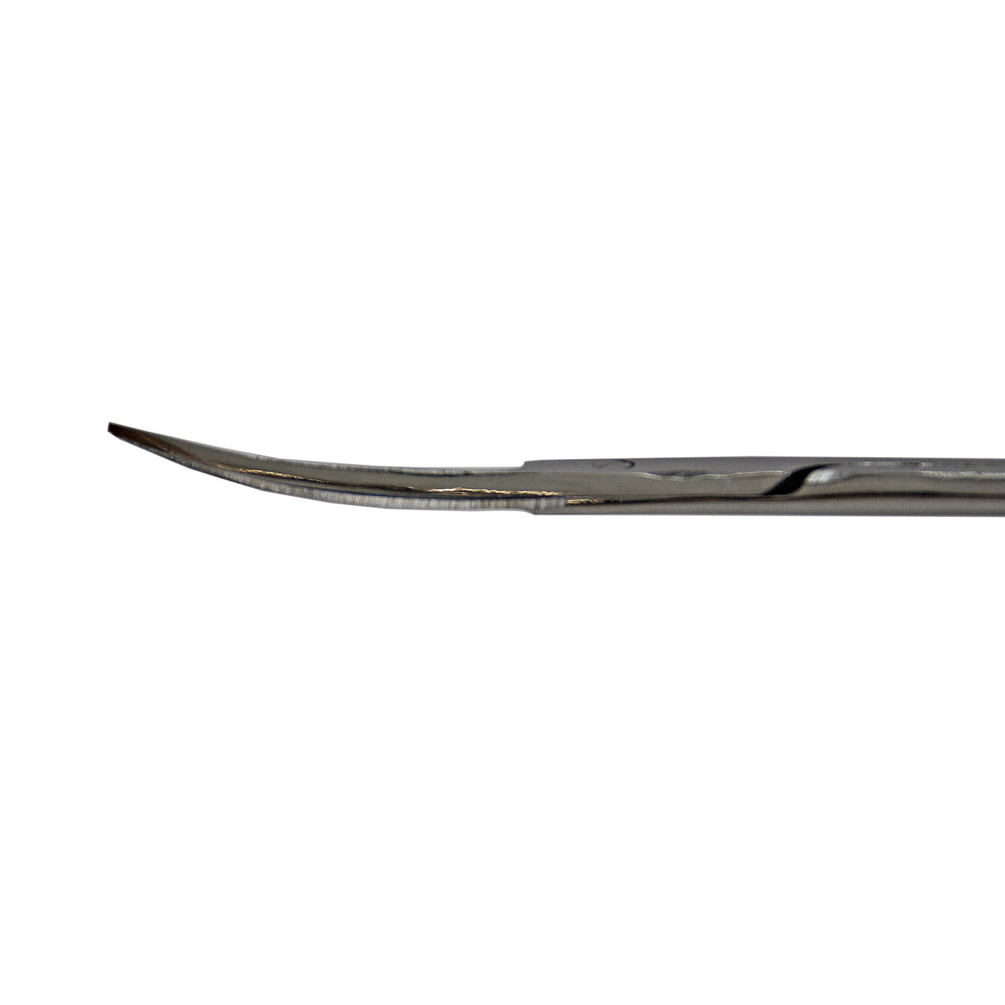 Delasco DS-8 Iris Scissors 4 1/2", Curved, Disposable