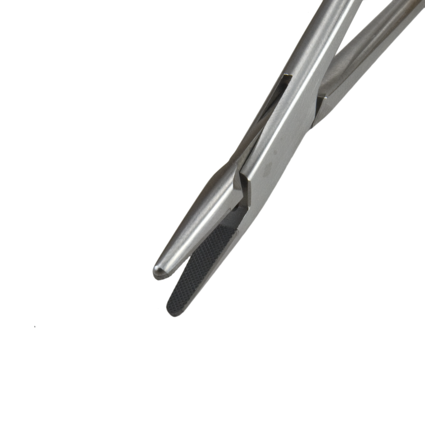 Delasco B-13CS Baumgartner Needle Holder 5.5 in Straight 2 Mm Serrated Tungsten Carbide