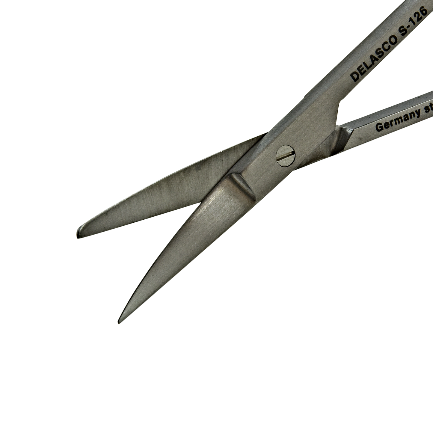Delasco S-126 Iris Scissors 4.5 in Curved 20mm Sharp/Blunt