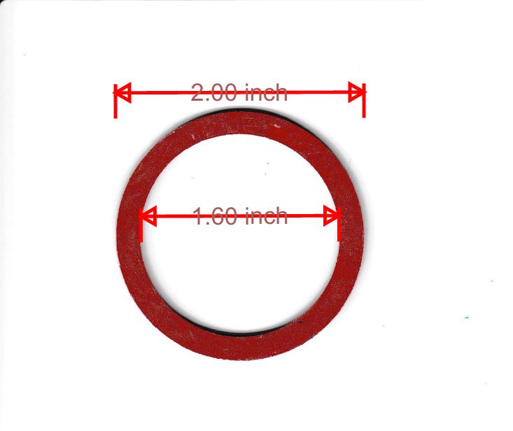 Brymill RP62-2 Cryogun Seals, Small, 2"