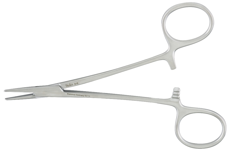Webster Needle Holder 5 1/4 in Straight Smooth by Miltex®
