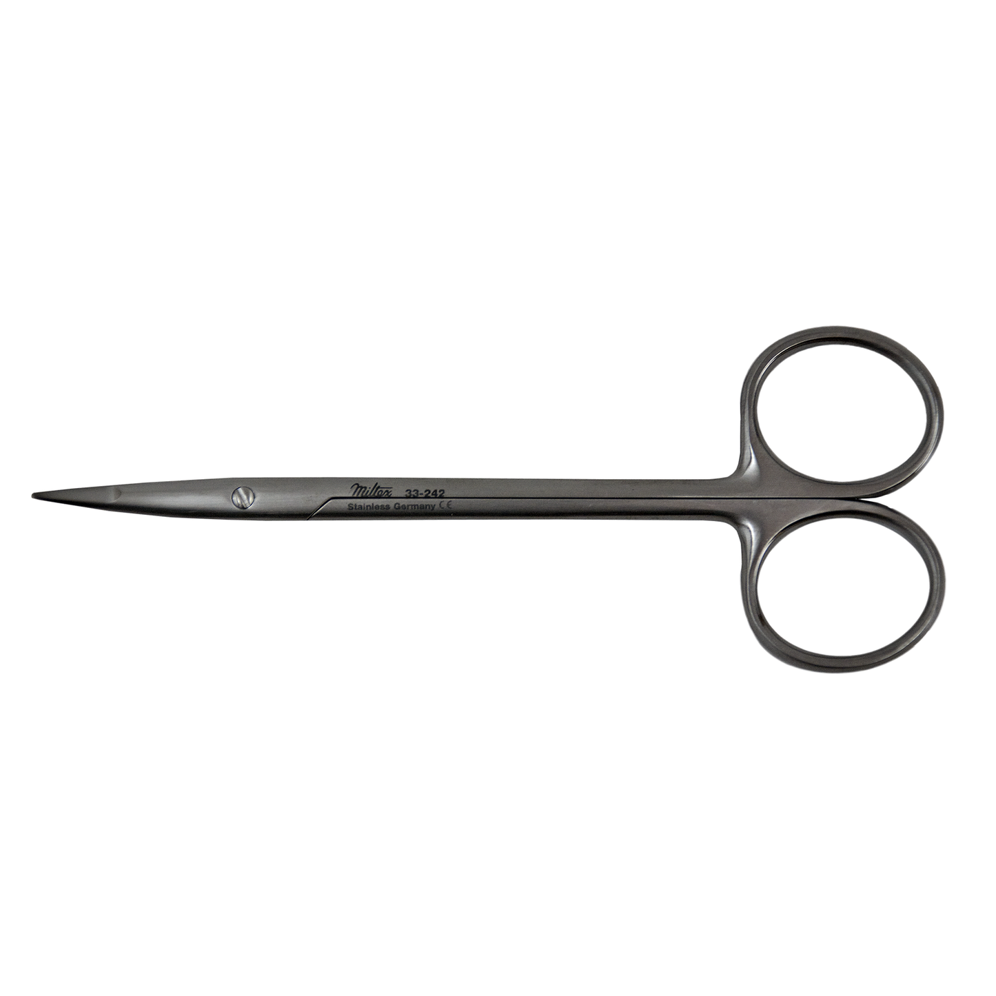 Undermining Scissors 4.5", Curved With Flat Pointed Tips, by Miltex