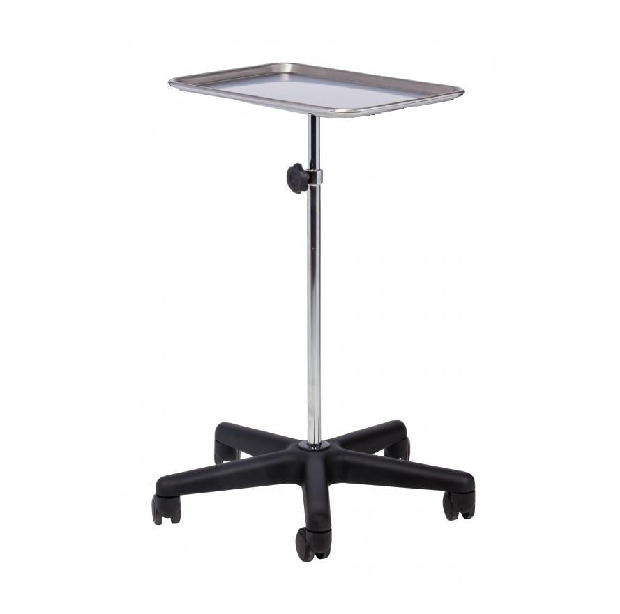 Mayo Stand on Wheels, Plastic Base