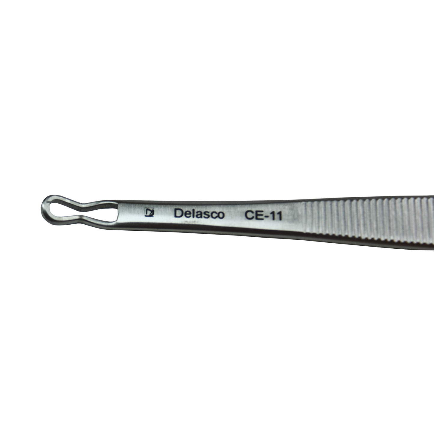 Delasco CE-11 Schamberg comedone extractor, regular, 2 pinched ends