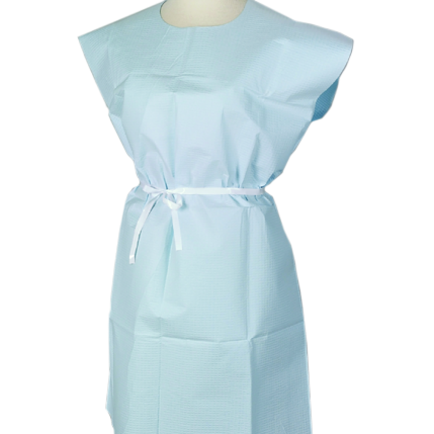 TIDI 910520 Tissue Poly Tissue Gowns, Blue