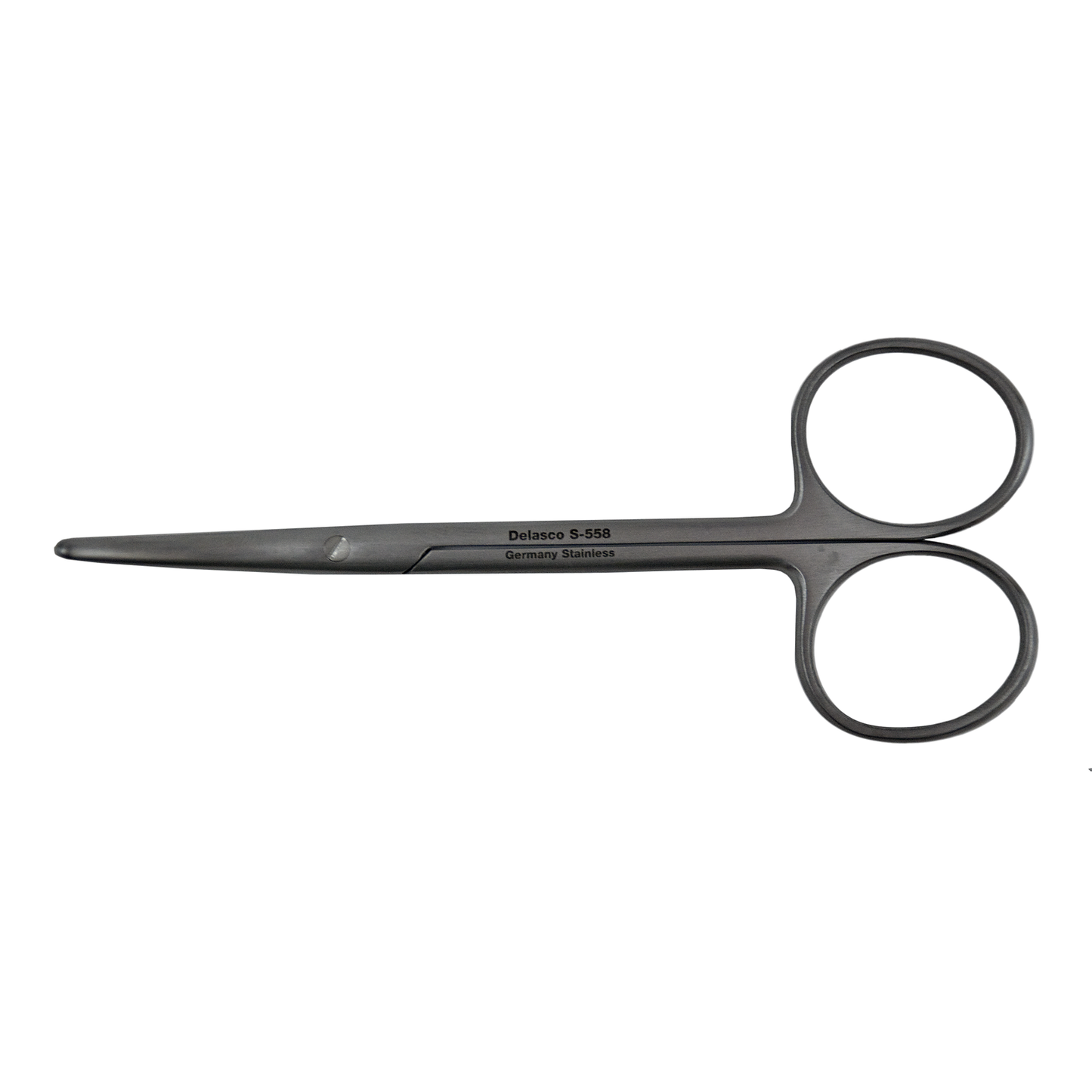 Delasco S-558 Metzenbaum Scissors 4.5 in Curved 25mm Blunt