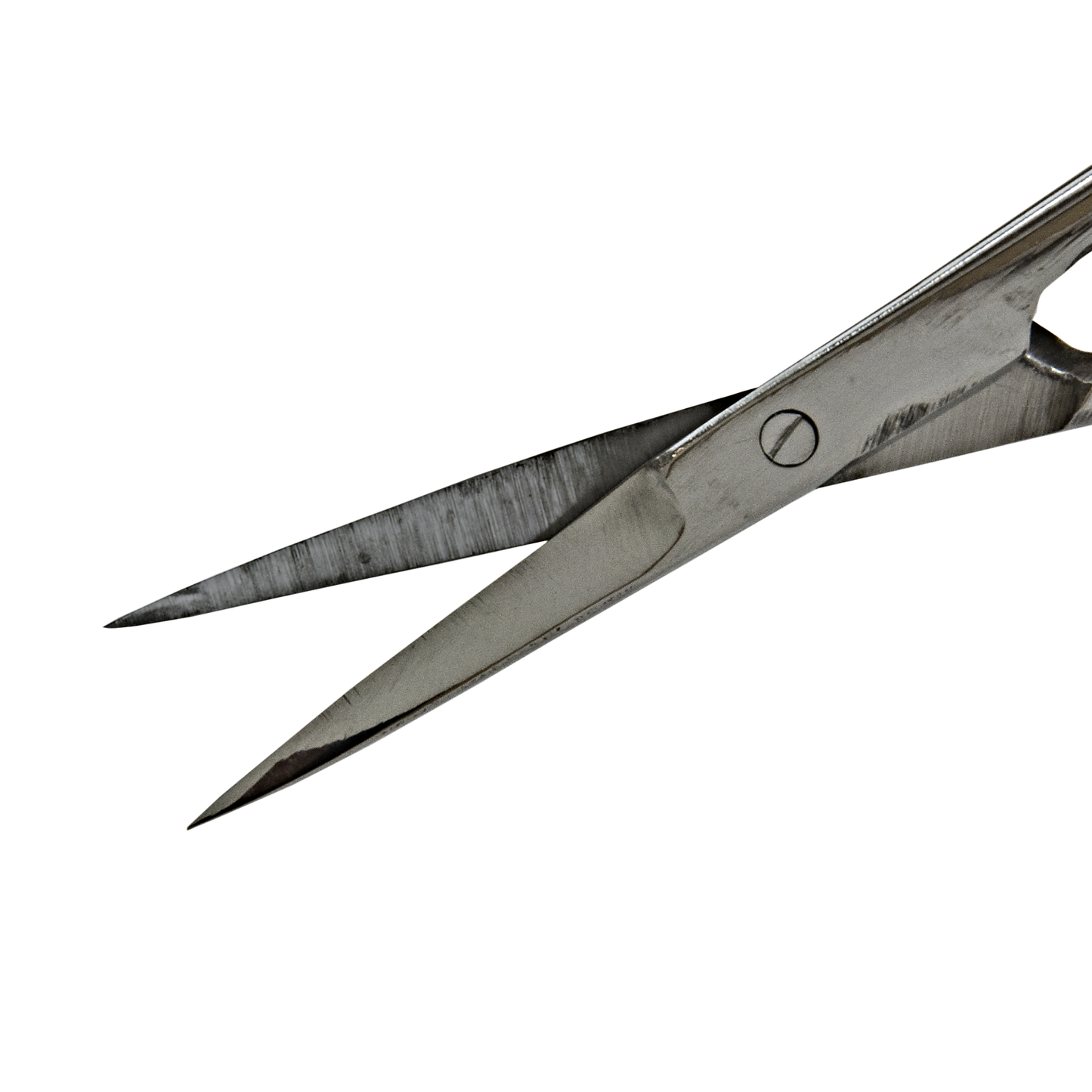 Delasco DS-8 Iris Scissors 4 1/2", Curved, Disposable