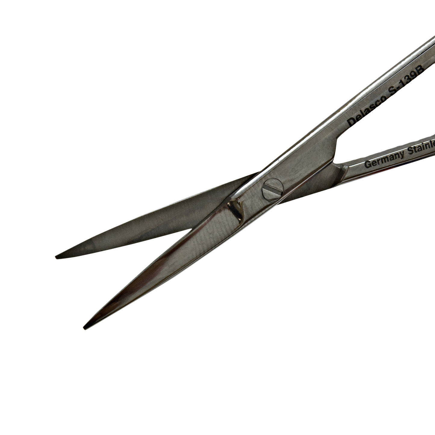 Delasco S-139B Iris Scissors 4.5 in Straight 25mm Sharp/Sharp SuperCut