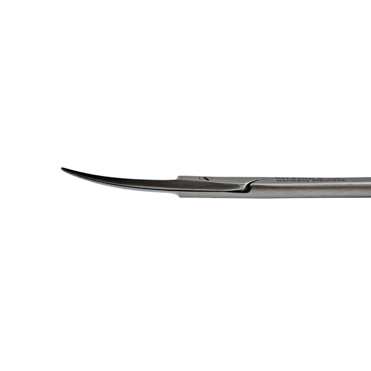 Delasco S-120 Iris Scissors 4.5 in Curved 20mm Sharp/Blunt SuperCut