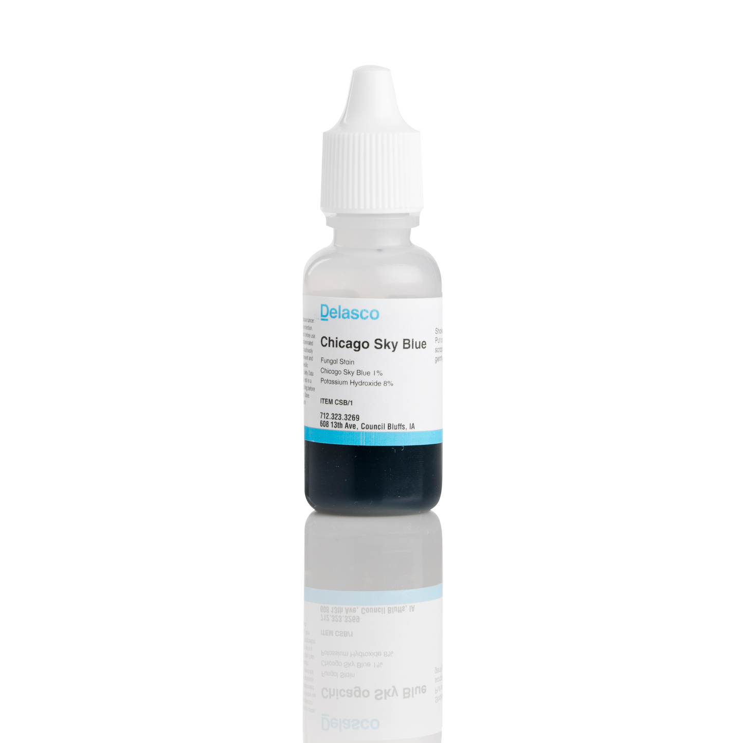 Delasco CSB/1 Chicago Sky Blue, 0.5 oz