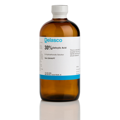 Delasco SAHA/PT Salicylic Acid 30% in Hydroethanolic Solution pint