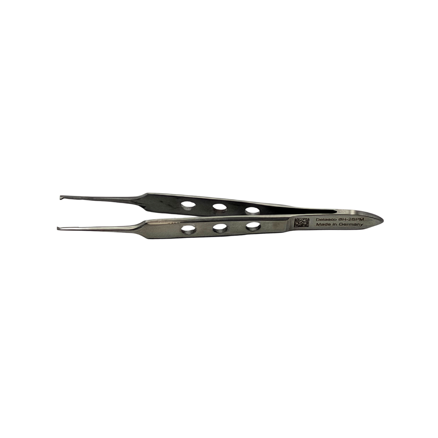 Dextra, Forceps, Bishop Harmon, 3 3/8 in 1 X 2 Teeth, with platform, Fenestrated