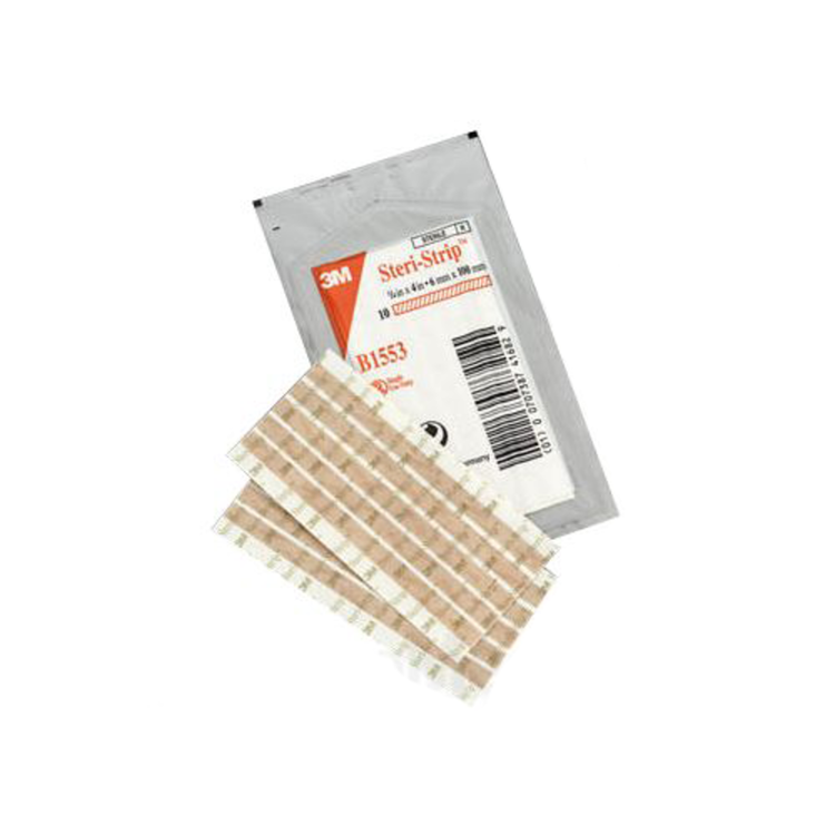 3M B1551 Steri-Strip Blend Tone Skin Closures, 3 Strips/Envelope