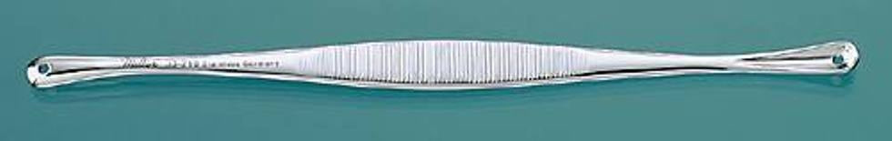 Miltex 33-210 Unna Comedone Extractor, 5 3/4 in, Double-Ended - Delasco