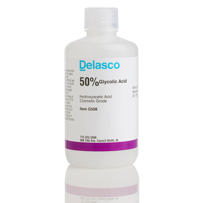 Delasco G508 Glycolic Acid 50% 8 oz