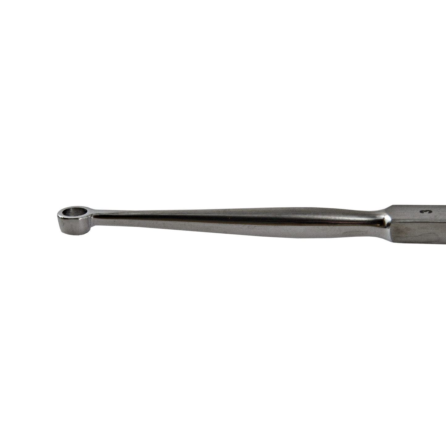 Delasco FCR-3 Fox Curette 5.5 in Straight 3mm Round