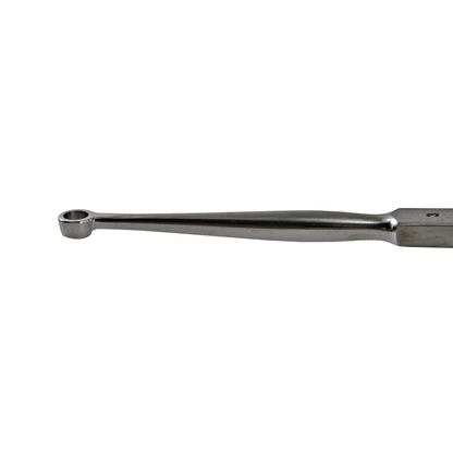 Delasco FCR-3 Fox Curette 5.5 in Straight 3mm Round