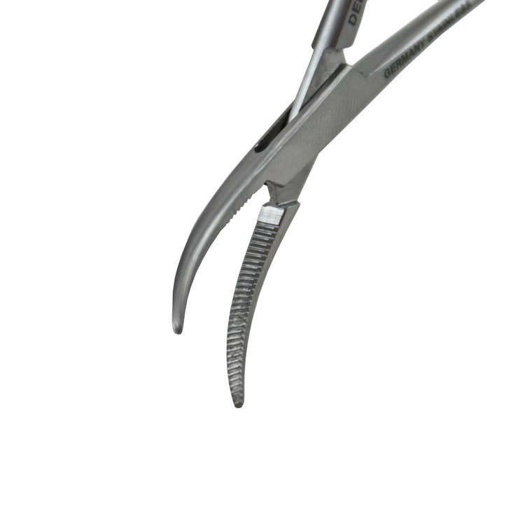 Delasco H-152 Halsted Hemostat, 3 3/4", Curved