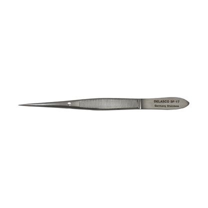 Delasco SF-17 Splinter Forceps, 3 1/2", Serrated