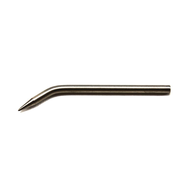 Segal Reusable Electrode, 3/32" Shaft Polished, Angled, Each
