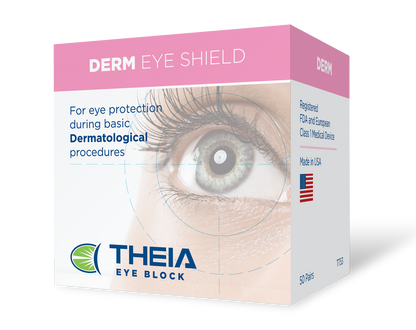 Theia Eye Block TT53 Derm-Eye Shield, 50 Pairs/Box