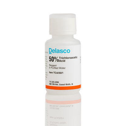 Delasco TCA/50/1 Trichloroacetic Acid 50% 1 oz