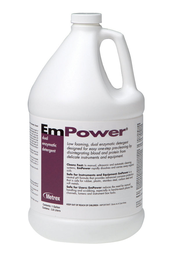 Metrex 10-4100 Empower Dual Enzymatic Detergent
