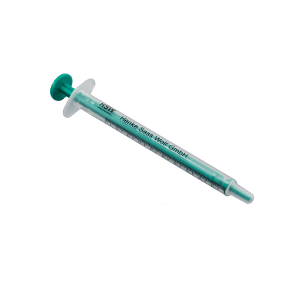 AirTite Products NJ-9166017-02 Norm-Ject 1 ml Polypropylene Luer Slip Tip Capsule Syringe