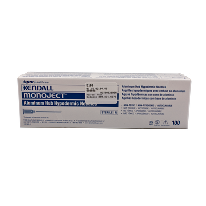 Monoject 27 G x 1/2 in. Rigid Pack Hypodermic Standard Needle